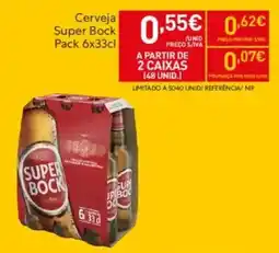 Recheio Cerveja Super Bock promoção