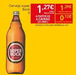 Recheio Cerveja super Bock promoção