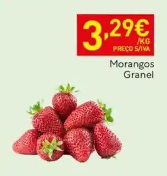 Recheio Morangos Granel promoção