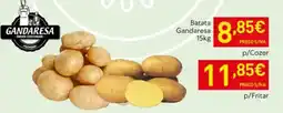 Recheio Batata Gandaresa p/Cozer promoção
