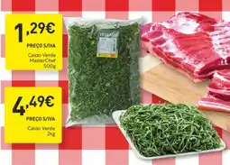 Recheio Caldo Verde promoção