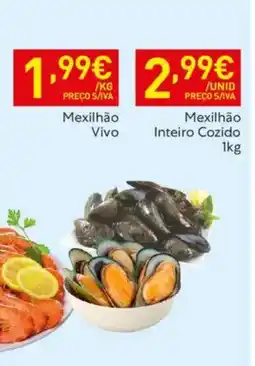 Recheio Mexilhão Vivo promoção