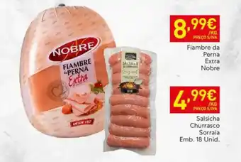 Recheio Salsicha Churrasco Sorraia promoção