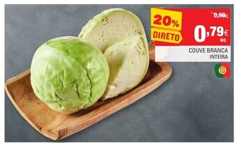 Continente Couve Branca Inteira promoção