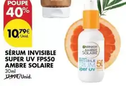 Pingo Doce Ambre solaire - sérum invisible super uv fps50 promoção