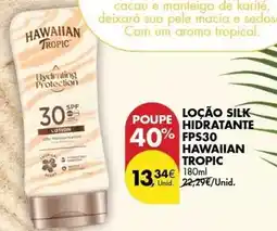 Pingo Doce Tropic - locao silk hidratante fps30 promoção