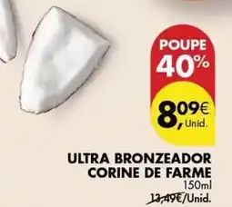 Pingo Doce Corine de farme - ultra bronzeador corine de farme promoção