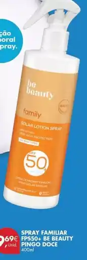 Pingo Doce Be beauty - spray familiar promoção