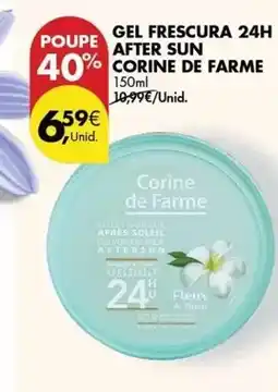 Pingo Doce Corine de farme - gel frescura 24h after sun promoção