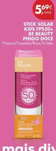 Pingo Doce Pingo doce - stick solar kids fps50+ promoção