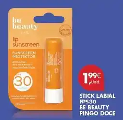 Pingo Doce Be beauty - stick labial fps30 be beauty pingo doce promoção