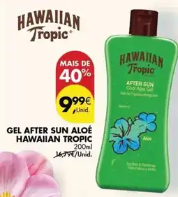 Pingo Doce Hawaiian tropic - gel after sun aloe promoção