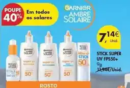 Pingo Doce Garnier - stick fps50+ promoção