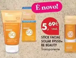 Pingo Doce Be beauty - stick facial solar fps50+ promoção