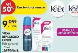 Pingo Doce Veet - spray depilatorio expert promoção