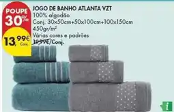 Pingo Doce Jogo de banho atlanta vzt promoção