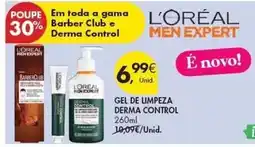 Pingo Doce L'oréal - gel de limpeza derma control promoção