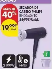 Pingo Doce Philips - secador de cabelo promoção