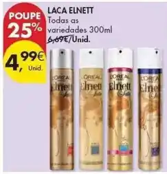 Pingo Doce Elnett - laca promoção
