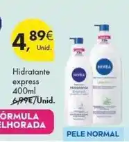 Pingo Doce Nivea - hidratante express promoção
