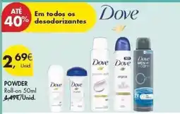 Pingo Doce Dove - roll-on promoção