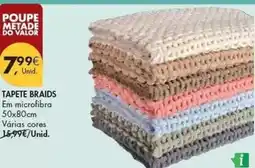 Pingo Doce Valor - tapete braids promoção