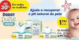Pingo Doce Dodot - ajuda a recuperar o ph natural da pele promoção