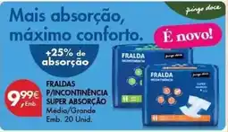 Pingo Doce Pingo doce - fraldas p/incontinencia super promoção