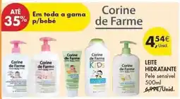 Pingo Doce Corine de farme - leite hidratante promoção