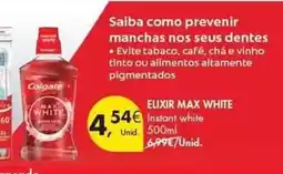 Pingo Doce Colgate - elixir max white promoção