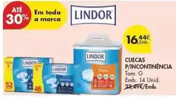 Pingo Doce Lindt - cuecas p/incontinencia promoção