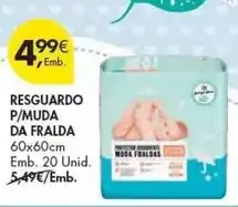 Pingo Doce Resguardo p/muda da fralda promoção