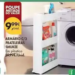 Pingo Doce Valor - armario c/3 prateleiras smukee promoção