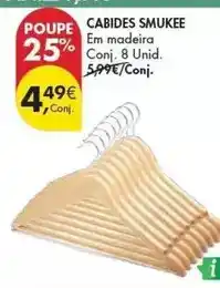 Pingo Doce Smukee - cabides smuke promoção