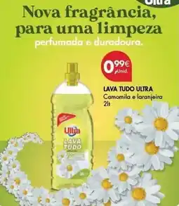 Pingo Doce Lava tudo ultra promoção