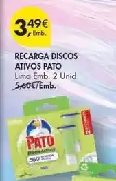 Pingo Doce Pato - recarga discos promoção