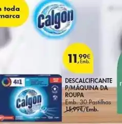 Pingo Doce Calgon - calcificante p/maquina da roupa promoção