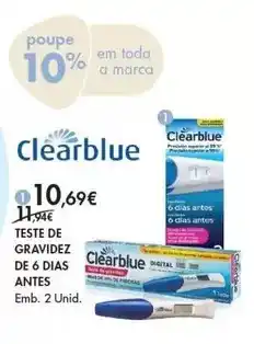 Pingo Doce A+ - teste de gravidez promoção