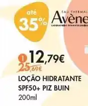 Pingo Doce Avène - loção hidratante spf50+ promoção
