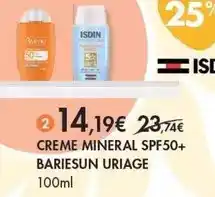 Pingo Doce Isdin - creme mineral spf50+ promoção