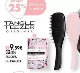 Pingo Doce Tangle teezer - 5escova de cabelo promoção