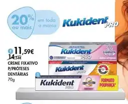 Pingo Doce Creme fixativo p/proteses dentárias promoção