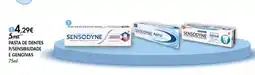 Pingo Doce Sensodyne - pasta de dents p/pasnbudade e gencias promoção