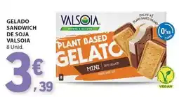 E.Leclerc Valsoia - gelado sandwich de soja promoção