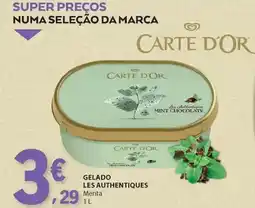 E.Leclerc Carte d'or - gelado les authentiques promoção