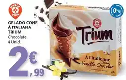 E.Leclerc Gelado cone a italiana promoção
