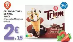 E.Leclerc Gelados cones de nata promoção