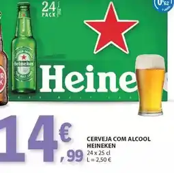 E.Leclerc Heineken - cerveja com alcool promoção