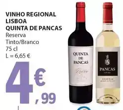 E.Leclerc Quinta da pacheca - vinho regional lisboa promoção