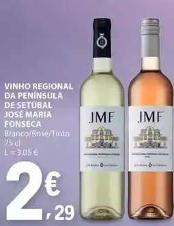 E.Leclerc Jmf - vinho regional da peninsula de setubal jose maria promoção